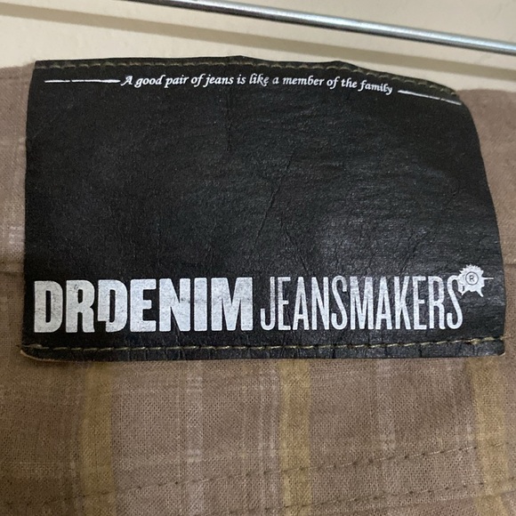 Brown Straight Leg Plaid Trousers - Picture 2 of 8